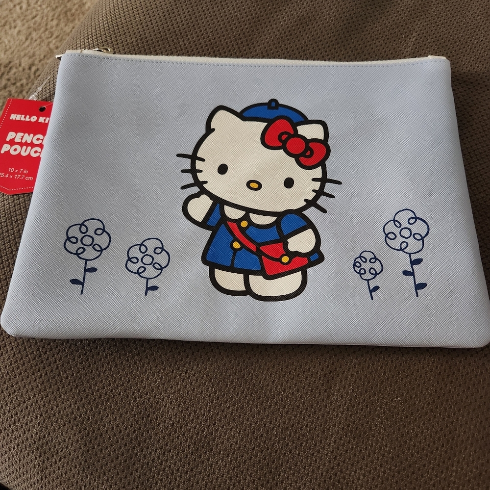 BNWT Hello Kitty pencil pouch